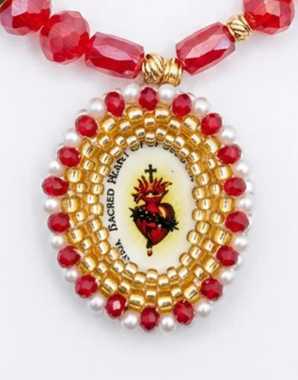 Pulsera elástica Sagrado Corazón