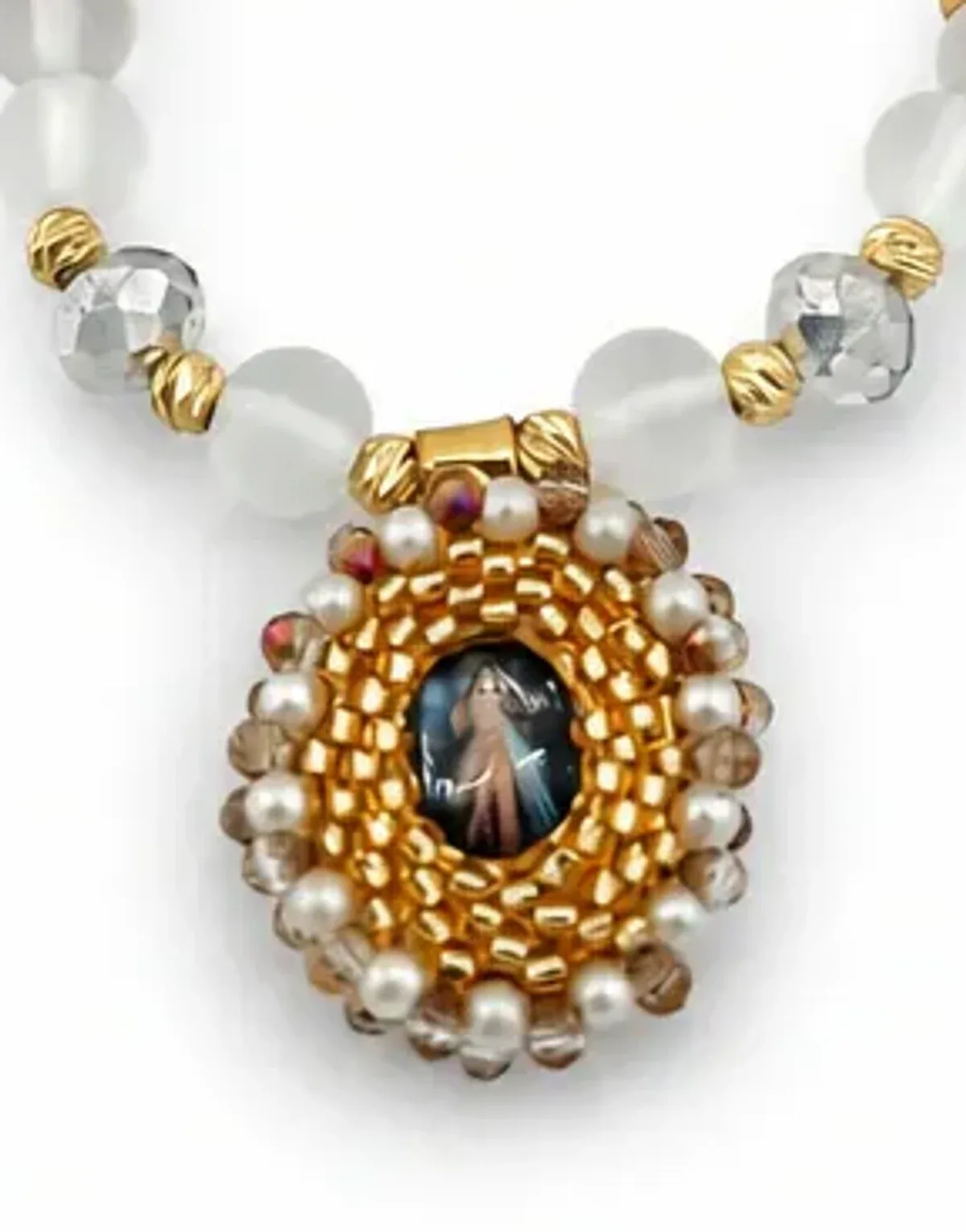 Pulsera ovalada mini Jesús de la Misericordia