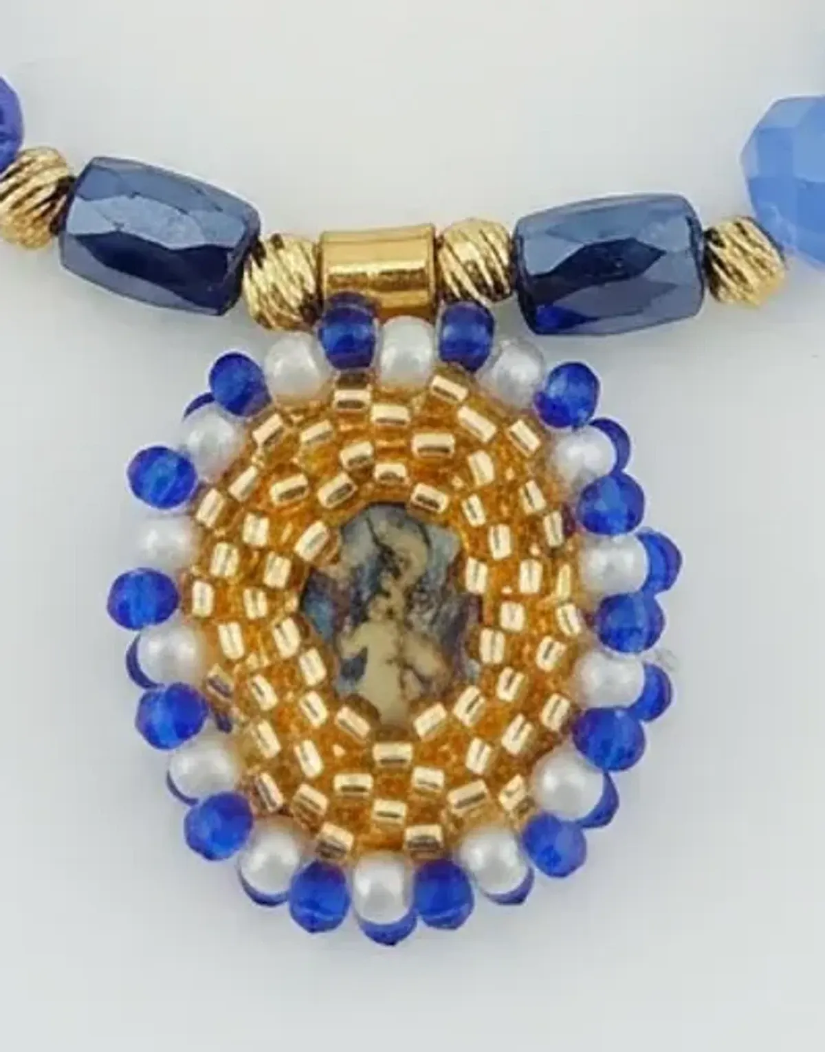 Pulsera mini ovalada Sagrada Familia